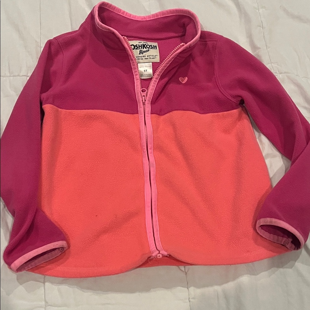 OshKosh B'gosh Pink Fleece Jacket